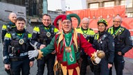 Bellejeck Alfred Wolf mit der Polizei Köln