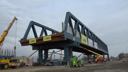 Neue Brücke an der A43 bei Recklinghausen