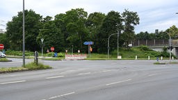 Die A42-Autobahnauffahrt Bottrop Süd ist in Richtung Dortmund weiter gesperrt