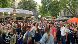 Menschenmengen bei Bochum Total