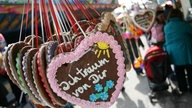 Lebkuchenherz auf der Kirmes