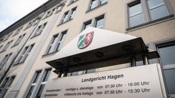 Das Landgericht in Hagen von außen.