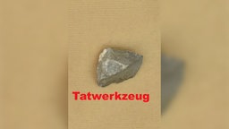 Das Tatwerkzeug, ein Stein