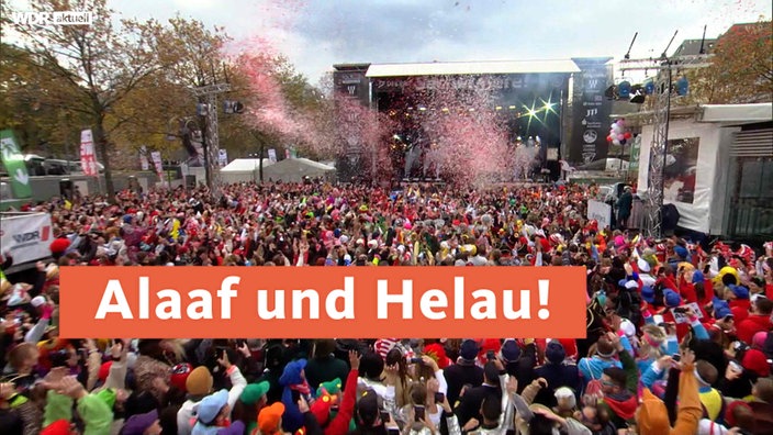 Sessionseröffnung: Alaaf und Helau!