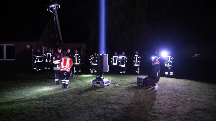 Skybeamer der Feuerwehr