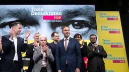 FDP-Politiker auf dem Bundesparteitag der Freien Demokraten