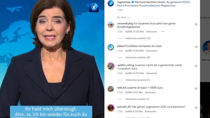 Susanne Daubner, Tagesschau 