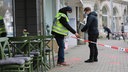 Tatort nach Schüssen in Bielefeld