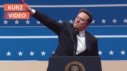 Elon Musk macht den Hitlergruß bei Trumps Vereidigung