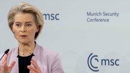 Ursula von der Leyen auf der Münchner Sicherheitskonferenz