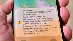 Cell Broadcast: Warnung auf dem Handy