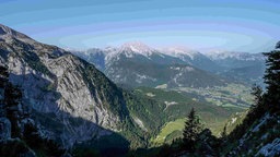 Blick auf den Watzmann