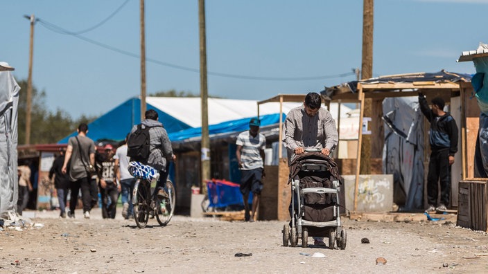 Schwierige Lebensbedingungen in Calais und Dünkirchen 