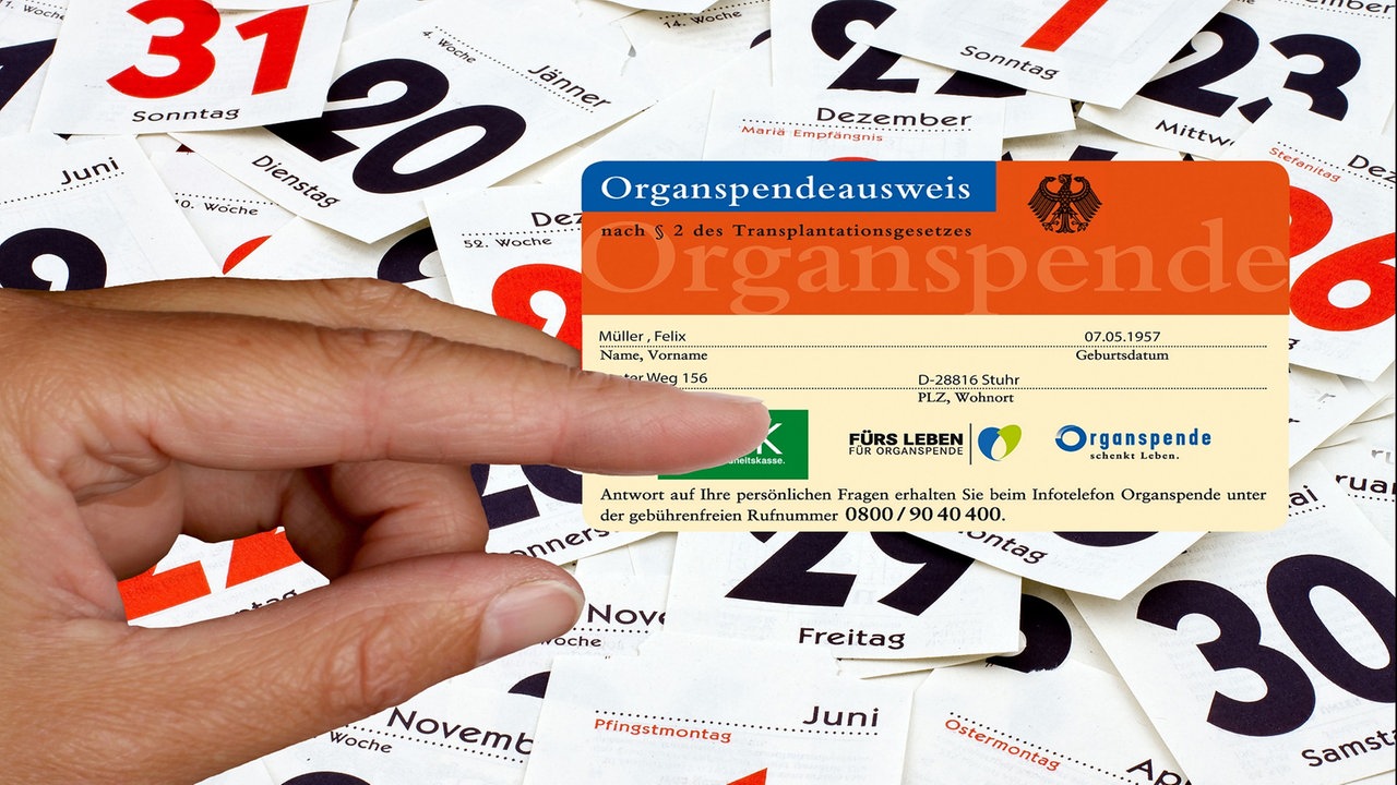 Organspendeausweis