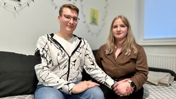 Metall-Azubi Alexander Jan und Partnerin Polina Startseva