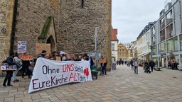 Evangelische Studierendengemeinden protestieren