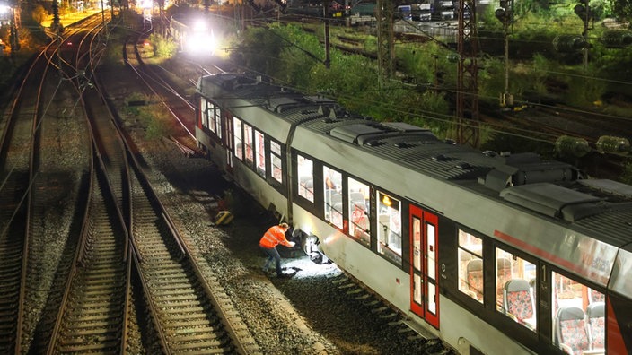 S-Bahn Linie 7 in Wuppertal entgleist 