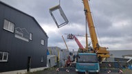 Aufräumarbeiten nach einem schweren Unwetter