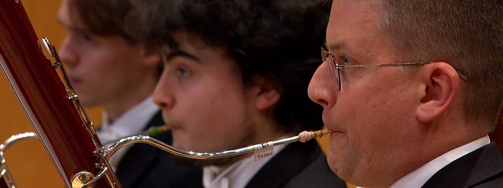 Fagotte spielen Brahms zweite Sinfonie