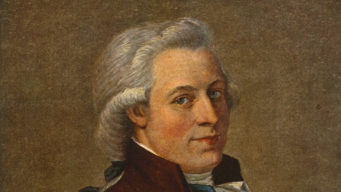 Portrait von Mozart