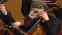 Theresa Schneider spielt Cello