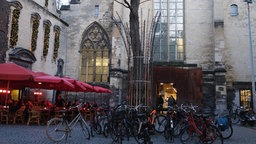 Dominikaner-Kirche im Zentrum Maastrichts, die jetzt eine Buchhandlung mit Café ist.