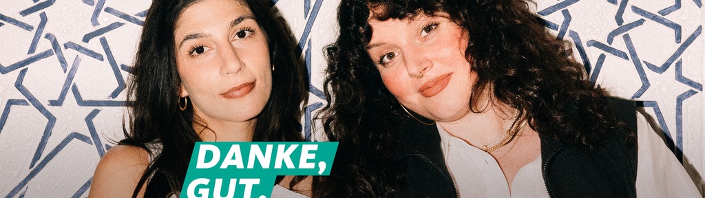 Danke, gut:  Samantha Eiding über den Suizid ihrer Mutter - Samantha Eiding und Miriam Davoudvandi gemeinsam auf dem Podcastcover