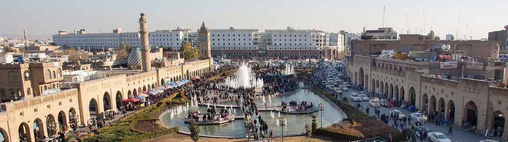 Platz im irakischen Erbil