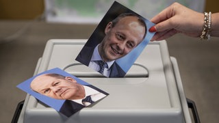 Olaf Scholz und Friedrich Merz