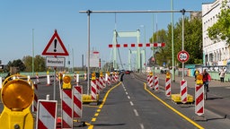 Baustelle, Mülheimer Brücke, Köln, 