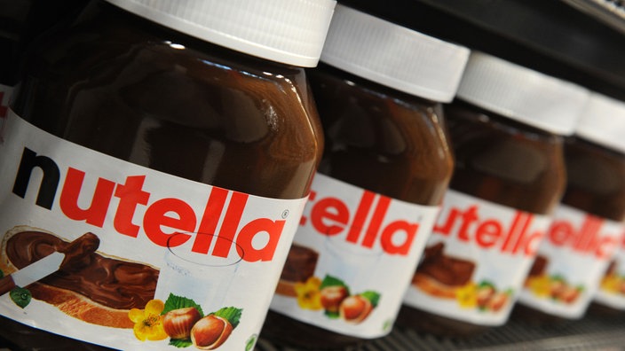 Nutella ins Supermarktregal