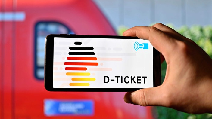 Symbolbild: Digitales Deutschlandticket