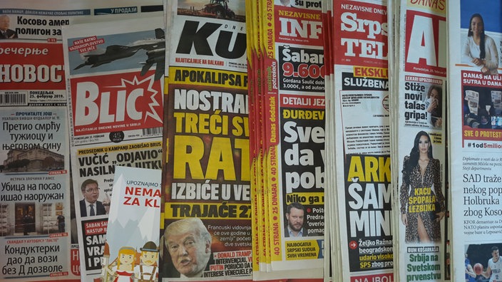 Razne novine iz Srbije