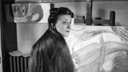 Die Bildhauerin Louise Bourgeois.