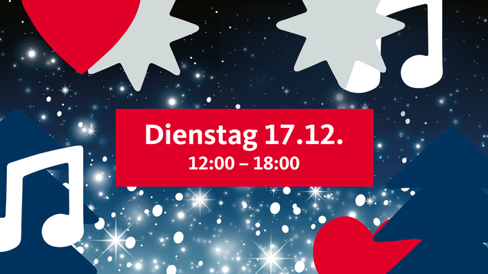 WDR2, Weihnachtswunder, Re-Live, Dienstag, 17.12.2024, 06.00 bis 12:00 Uhr, WW24