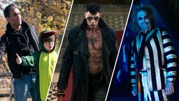 Szenen aus den Filmen "Ezra", "The Crow", "Beetlejuice, Beetlejuice"