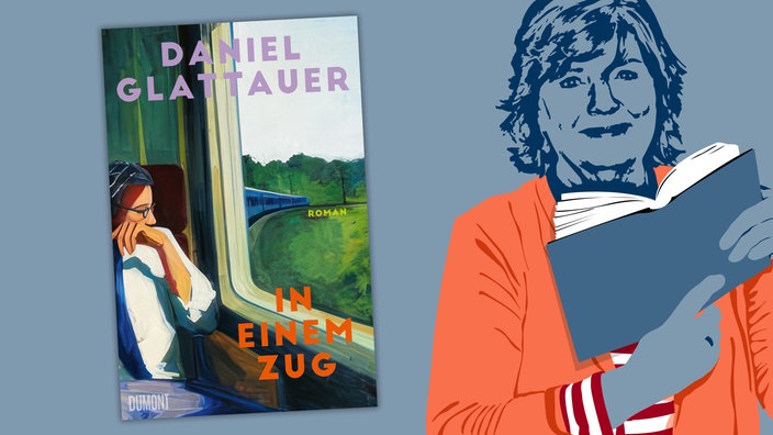 Cover Daniel Glattauer - In einem Zug