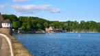 Möhnesee mit Staumauer 