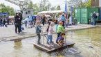 Waltrop: Wasserspielplatz und Schiffshebewerk