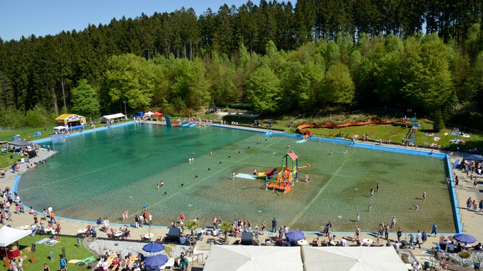 Das Waldfreibad Herpine in Halver