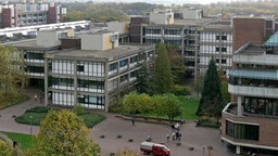 Einige Gebäude der Universität Düsseldorf; Rechte: WDR