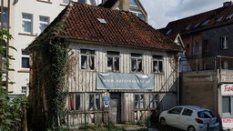 Blick auf die Hofsynagoge in Detmold im Vorfeld zu einer Verhandlung am Oberverwaltungsgericht (OVG) im September 2024.