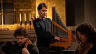 Das Ensemble TASTO SOLO beim Konzert in der Kreuzkirche