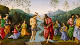 Johannes der Täufer bei der Taufe Christi