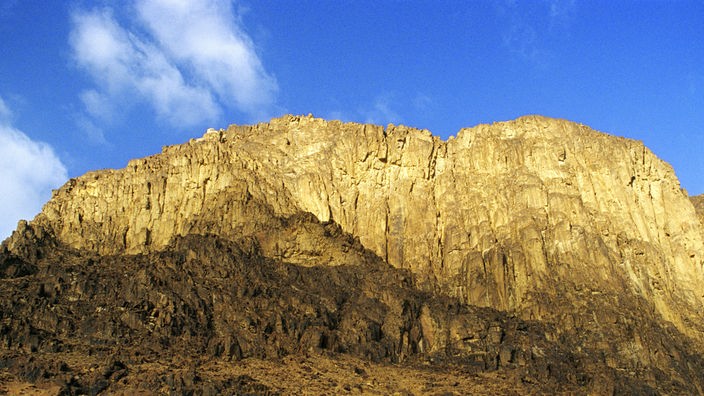 Der Berg Sinai - hier soll Gott Moses die Tora übergeben haben