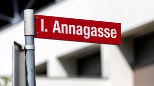 Straßenschild "Annagasse"