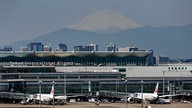 Der Haneda International Airport in Tokio, am 4. Mai 2021.  