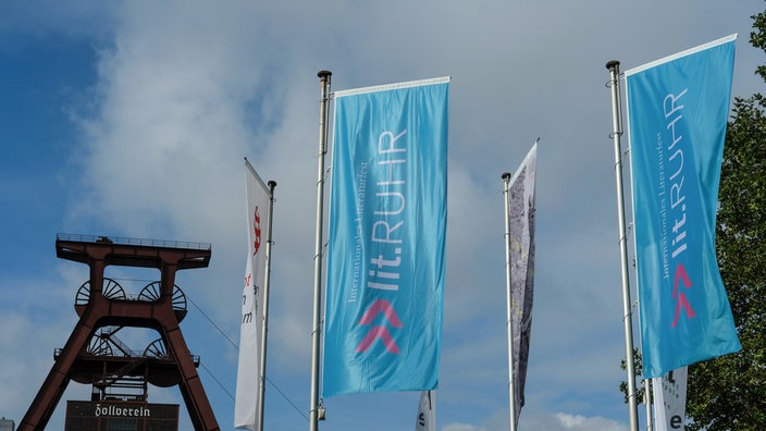 Literaturfestival Lit.Ruhr 2024 auf Zeche Zollverein