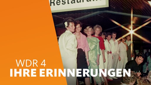 Disco-Wettbewerb in einem Restaurant in den 80ern