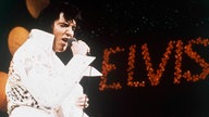 Elvis auf der Bühne 1972